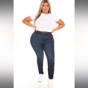 ‼️Sale‼️Fashion Nova All For One Universal High Rise Skinny Jeans